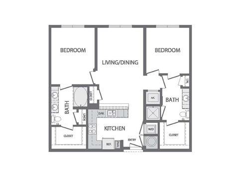 I Floor Plan at Windsor at Cambridge Park